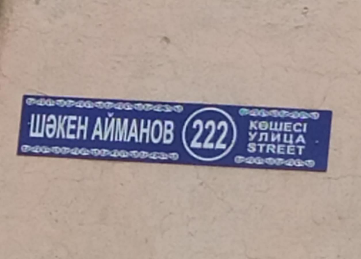 Квартира На Айманова Тимирязева Almati Kültér fotó